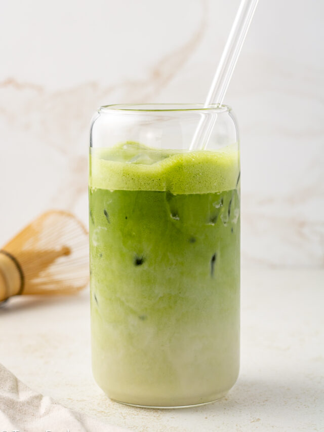 Protein Matcha Latte Recipe (22 Grams Protein)