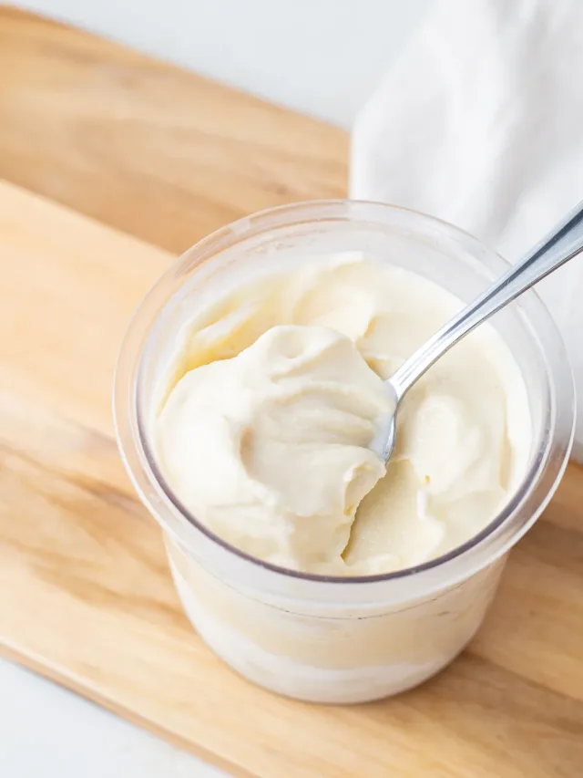 Ninja Creami Vanilla Protein Ice Cream